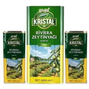 روغن زیتون کریستال اصل ترکیه 4لیتری پالایش شده | فروشگاه جلیل آتا