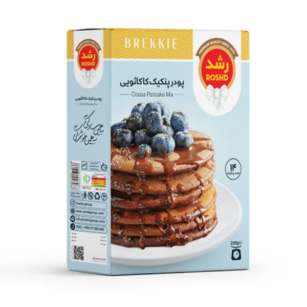 پودر پنکیک کاکائویی رشد | فروشگاه جلیل آتا پودر پنکیک کاکائویی رشد | فروشگاه جلیل آتا