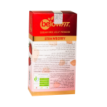 پودر ژله توت‌فرنگی بدون شکر بی‌لوفیت 25 گرمی | میان‌وعده سالم و خوشمزه | فروشگاه جلیل آتا