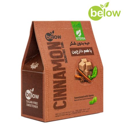 حبه استویا دارچین بی‌لوفیت 200 گرمی | شیرین‌کننده طبیعی بدون کالری | فروشگاه جلیل آتا